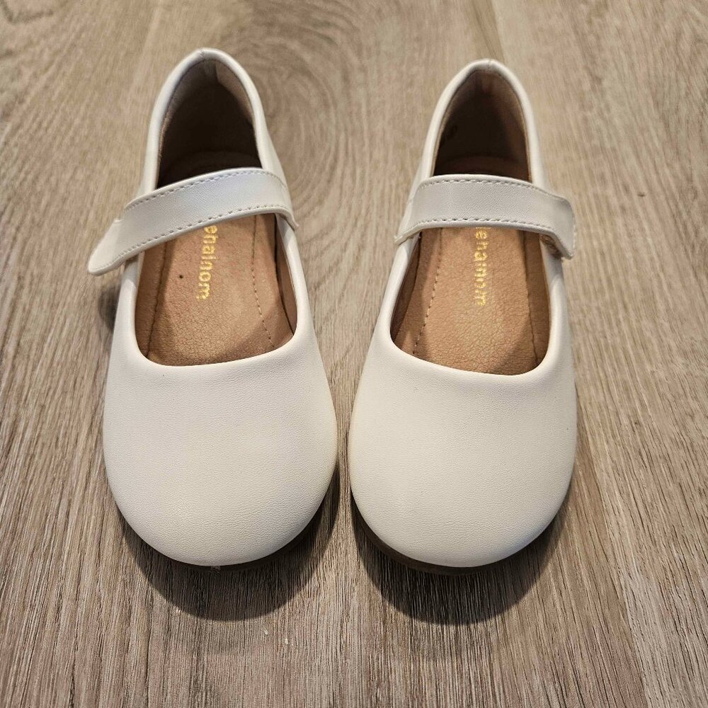 Hehainom Toddler Girls Flats Mary Jane Dress Shoes